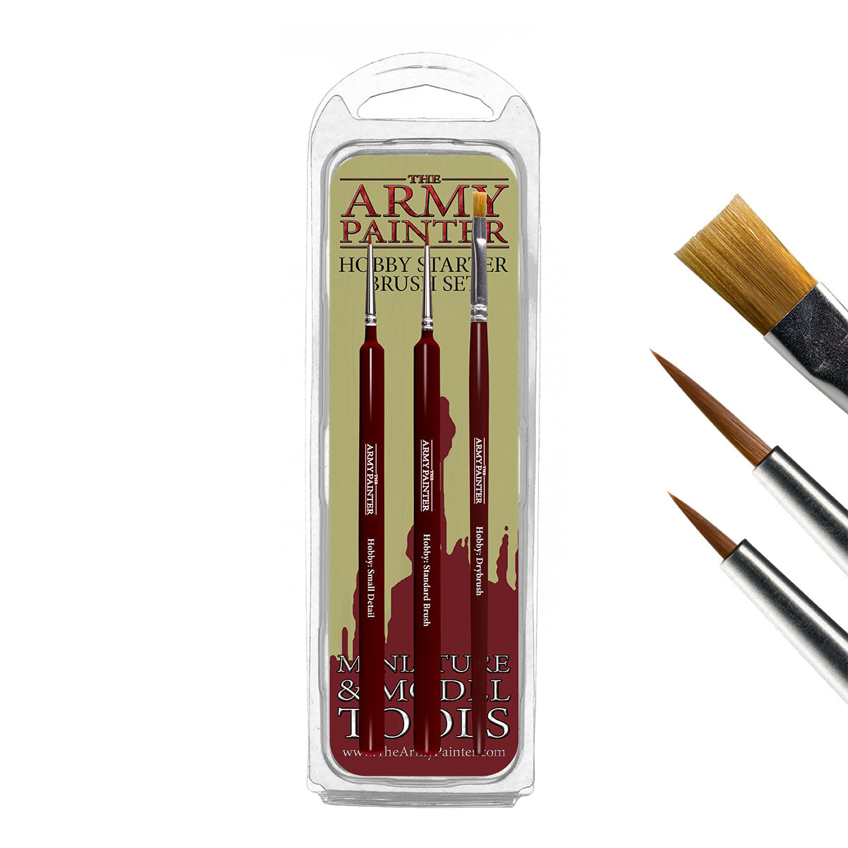 Army Painter D&D Nolzur's Marvelous Brush Set — German Hand-Made Quality